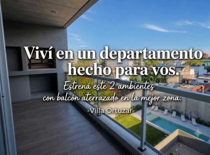 Departamento · 50m² · 2 Ambientes