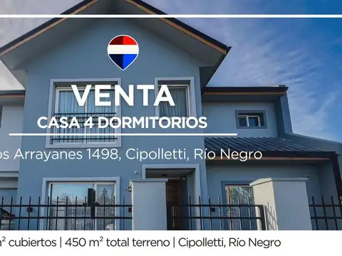 Casa en Venta en Cipolletti, General Roca