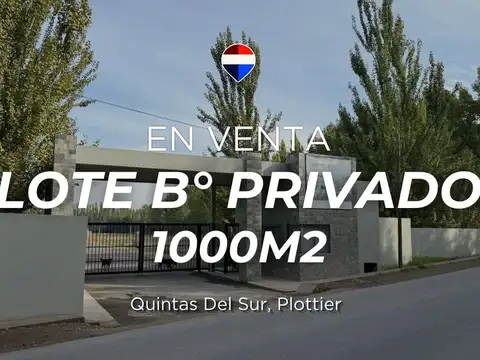 Terreno en Venta en Plottier, Confluencia