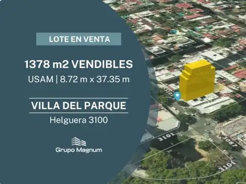 Terreno en Venta en Villa del Parque, Capital Federal