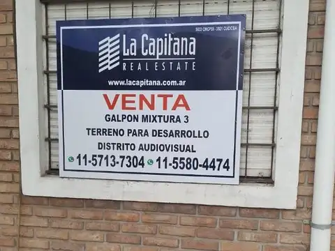 Terreno en Venta en Chacarita, Capital Federal