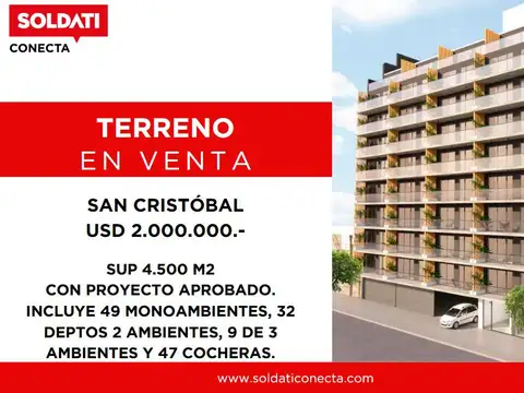 Terreno en Venta en Parque Patricios, Capital Federal