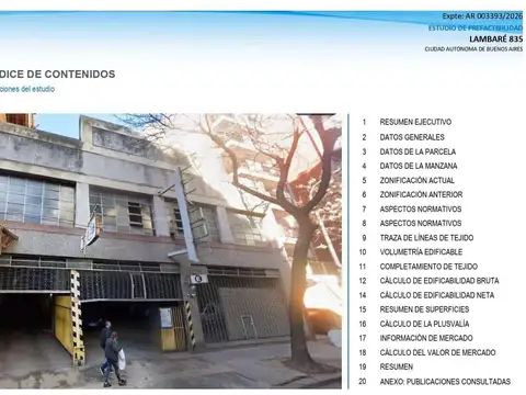 Terreno en Venta en Almagro, CABA