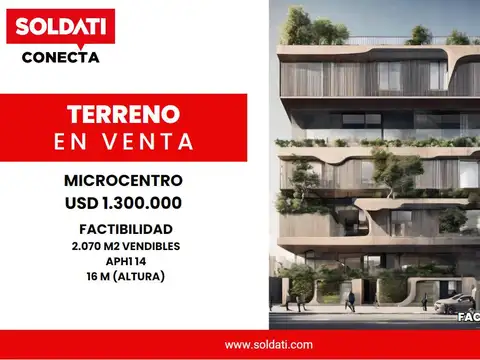 Terreno en Venta en Microcentro, Centro