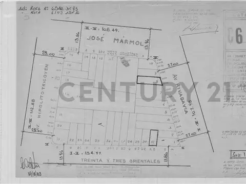 Terreno en Venta en Parque Chacabuco, Capital Federal