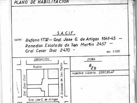 Terreno en Venta en Villa General Mitre, Capital Federal