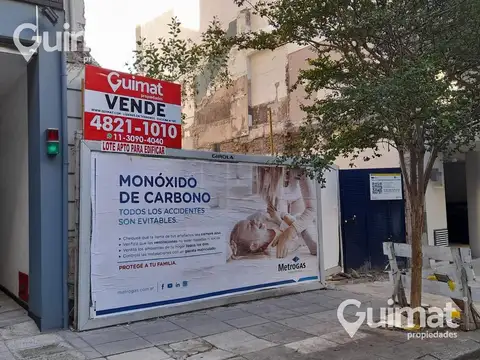 Terreno en Venta en Caballito, Capital Federal
