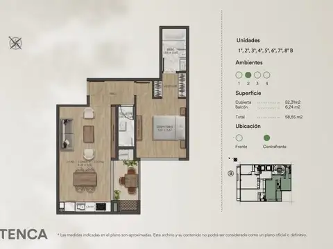 Departamento en Venta en Palermo Hollywood, Palermo
