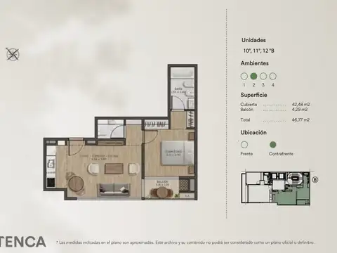 Departamento en Venta en Palermo Hollywood, Palermo