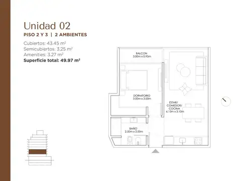 Departamento en Venta en Palermo Hollywood, Palermo