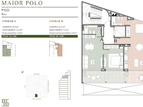 Departamento en Venta en Las Cañitas, Palermo