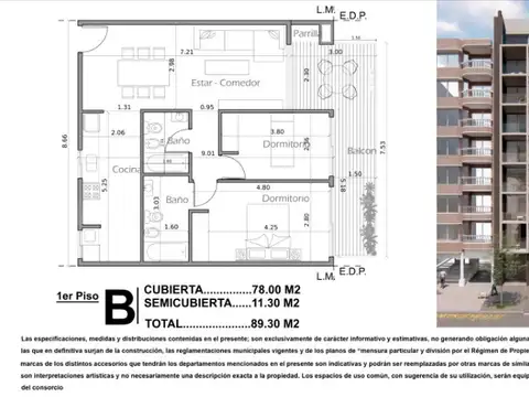 Departamento en Venta en Barrio Naón, Mataderos