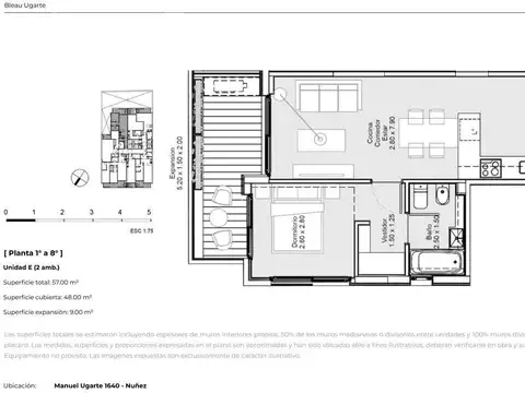 Departamento en Venta en Nuñez, Capital Federal