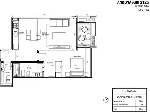 Departamento en Venta en Villa Urquiza, Capital Federal