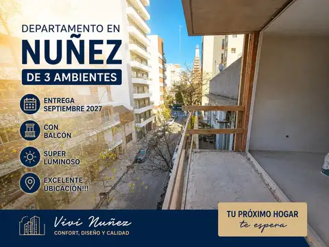 Departamento en Venta en Nuñez, Capital Federal
