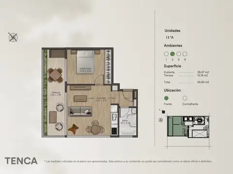 Departamento en Venta en Palermo Hollywood, Palermo