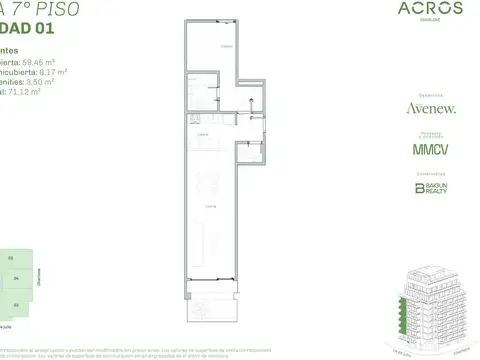Departamento en Venta en Chacarita, Capital Federal