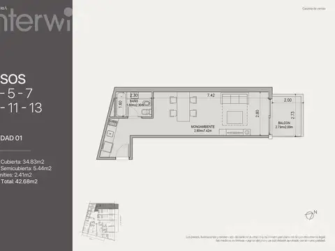 Departamento en Venta en Nuñez, Capital Federal