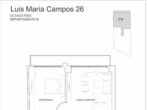 Departamento en Venta en Palermo Hollywood, Palermo