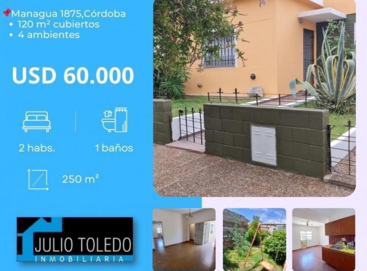 Casa · 120m² · 4 Ambientes · 1 Cochera