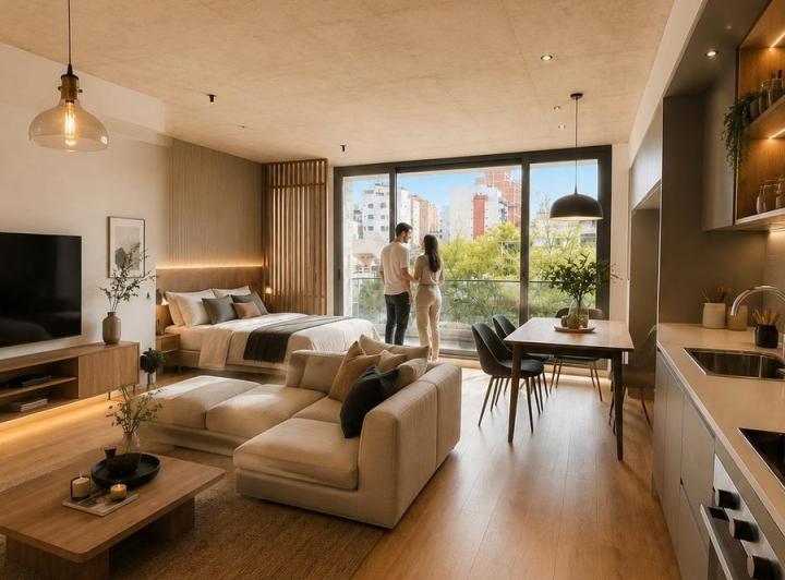 Departamento · 39m² · 1 Ambiente