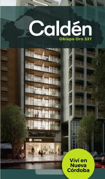 NVA CBA 1 DORMITORIO EDIFICIO "EL CALDEN"   AV CHACABUCO 600 ESQ OBISPO ORO POSESION MARZO / 27