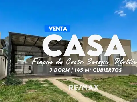 Casa en Venta en Plottier, Confluencia
