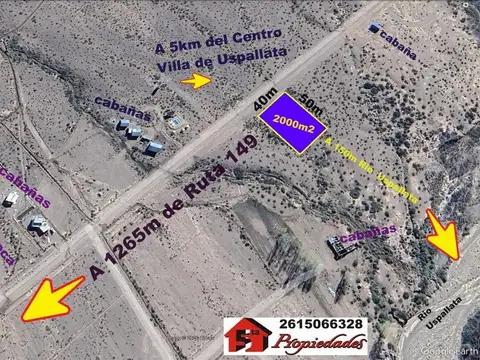 Terreno en Venta en Uspallata, Las Heras