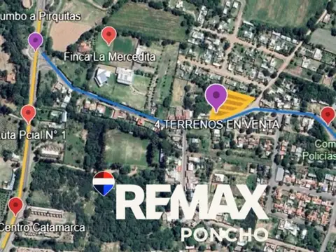 Terreno en Venta en El Hueco, Fray Mamerto Esquiú