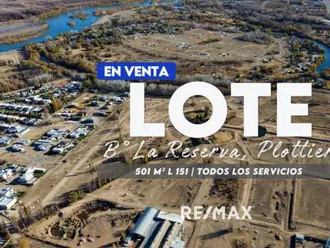 Terreno en Venta en Plottier, Confluencia