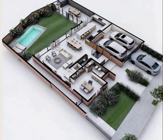 Casa · 382m² · 4 Ambientes · 2 Cocheras