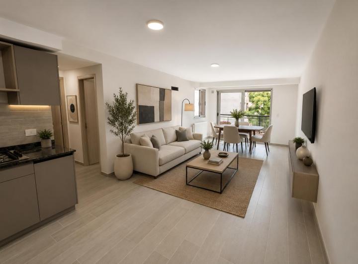 Departamento · 90m² · 2 Dormitorios