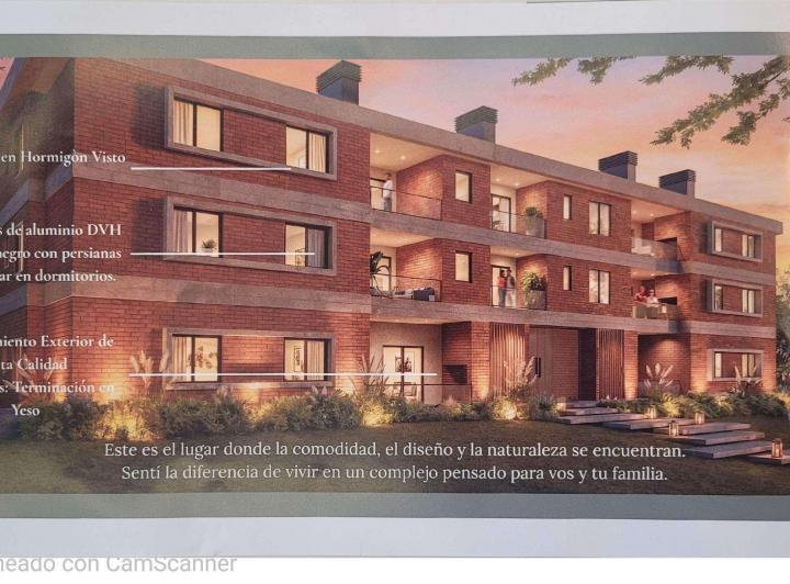 Departamento · 120m² · 3 Ambientes · 1 Cochera