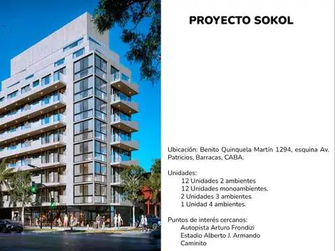 Departamento en Venta en Barracas, Capital Federal