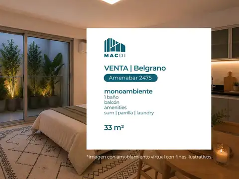 Departamento en Venta en Belgrano, CABA