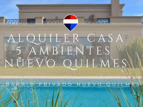 Casa en Alquiler en Nuevo Quilmes, Countries y Barrios Cerrados en Quilmes