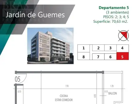Departamento en Venta en Olivos Rugby, Olivos