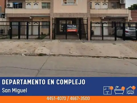 Departamento en Venta en San Miguel, Partido de San Miguel