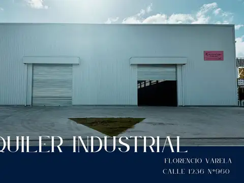 Galpón en Alquiler en Ingeniero Allan, Partido de Florencio Varela
