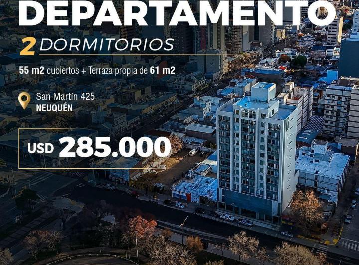 Departamento · 55m² · 3 Ambientes