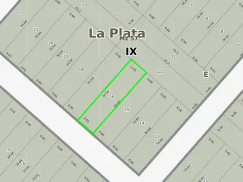 Terreno en Venta en Arana, Partido de La Plata