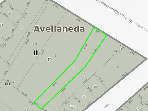 Terreno en Venta en Avellaneda, Partido de Avellaneda