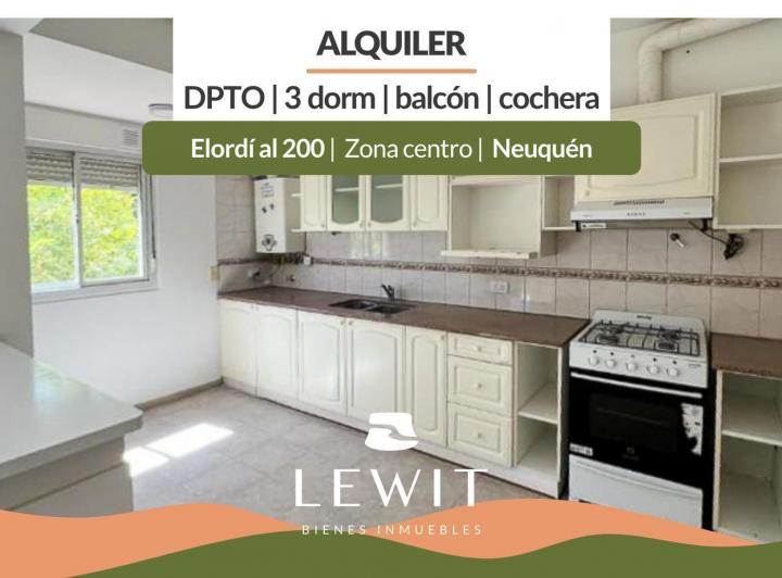 Departamento · 95m² · 4 Ambientes · 1 Cochera
