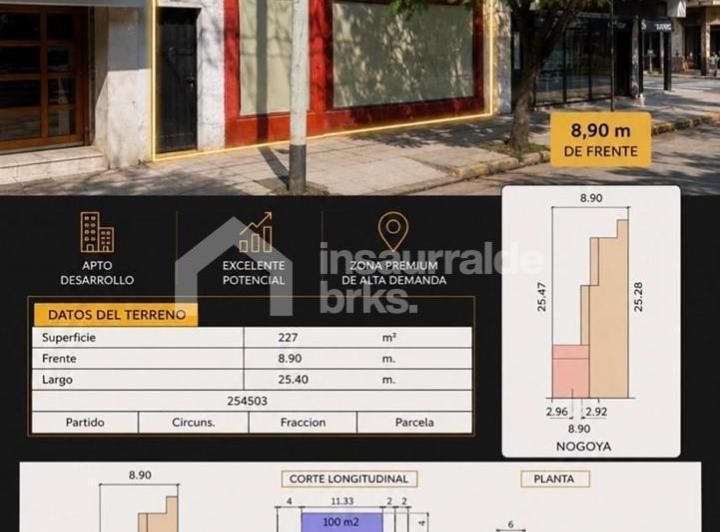 Terreno · 227m²