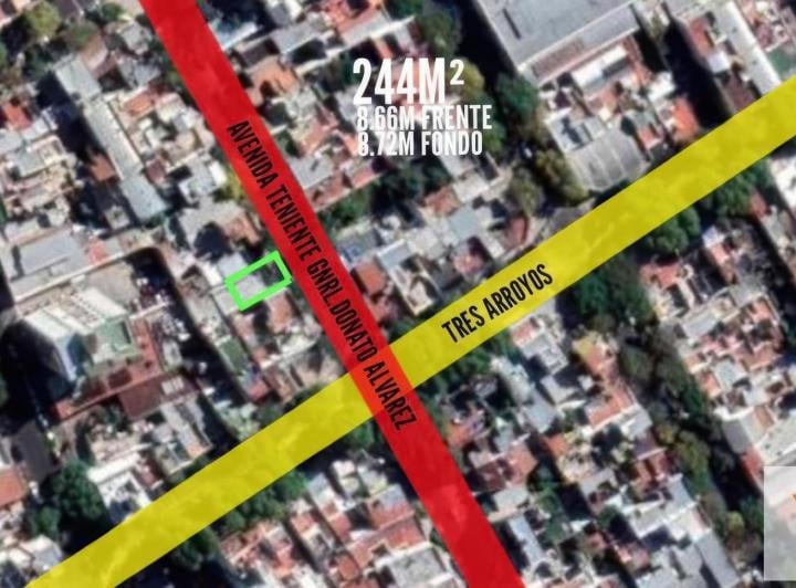 Terreno · 244m²