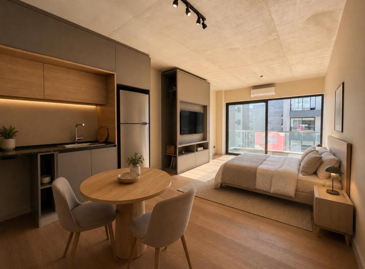Departamento · 33m² · 1 Ambiente