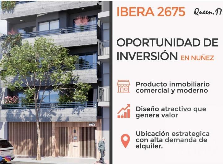 Departamento · 37m² · 2 Ambientes