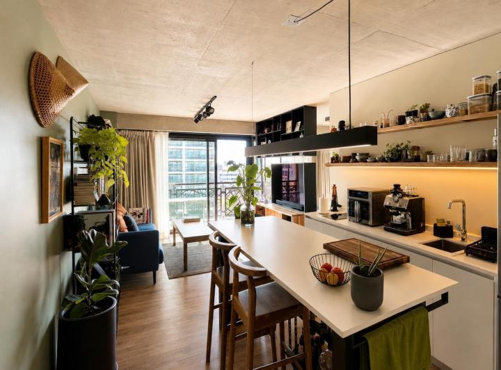 Departamento · 47m² · 2 Ambientes · 1 Cochera