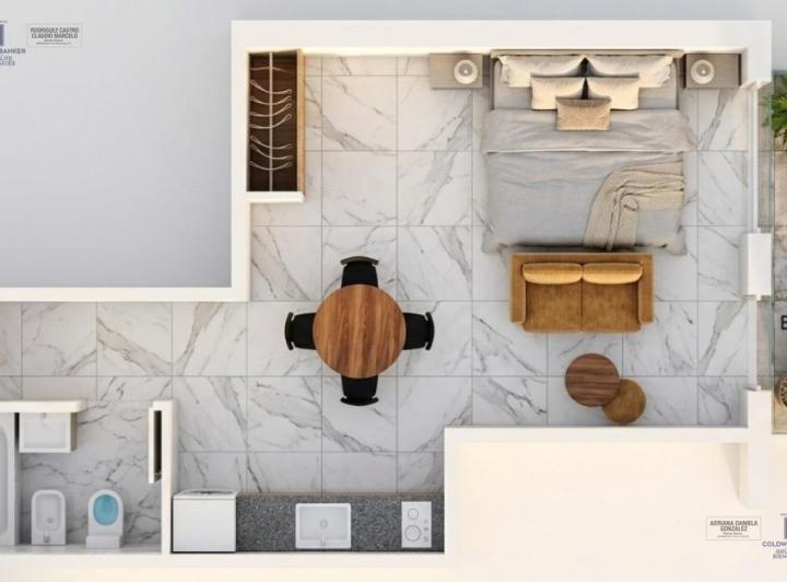 Departamento · 32m² · 1 Ambiente