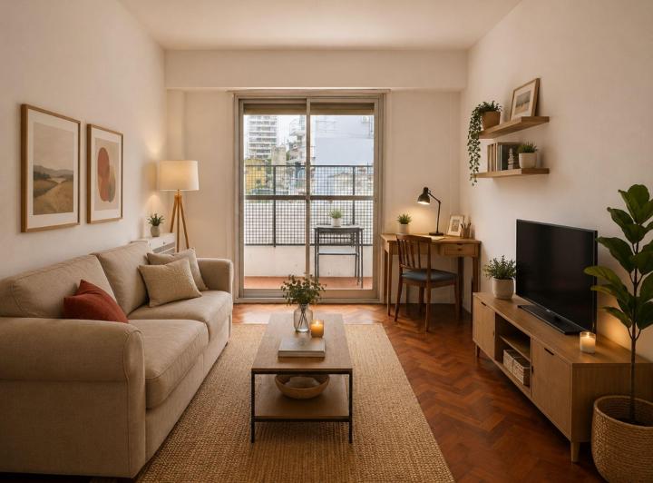 Departamento · 55m² · 3 Ambientes